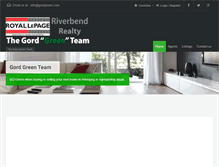 Tablet Screenshot of gordgreen.com